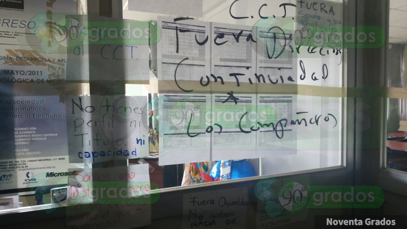 Profesores  de UTM vandalizaron instalaciones  - Foto 4 