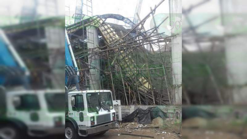 8 trabajadores heridos al colapsar mega obra en construcción en San Juan de los Lagos, Jalisco - Foto 2 
