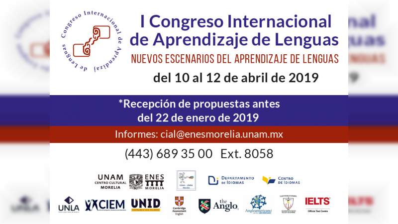 Primer Congreso Internacional de Aprendizaje de Lenguas 