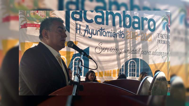Tacámbaro heredó deudas cercana a los 35 millones de pesos: Barrera Medrano 