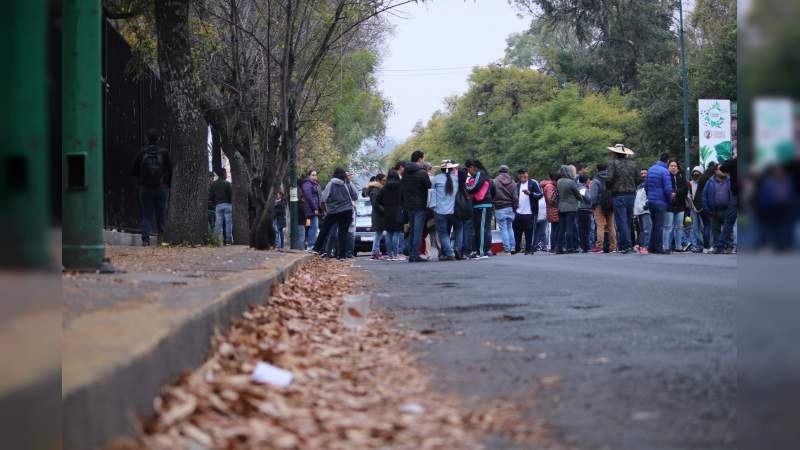 CNTE toma de nueva cuenta la Secretaria de Finanzas 