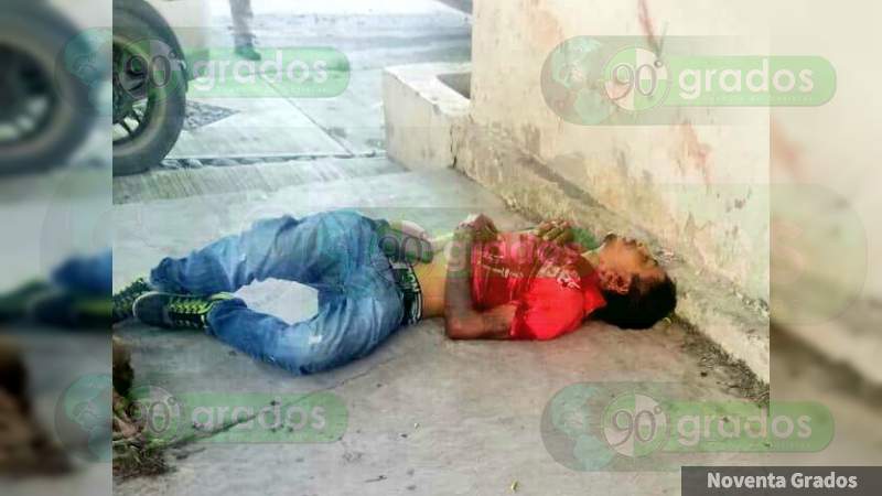 Lo balean y matan motosicarios en Ciudad Victoria, Tamaulipas  