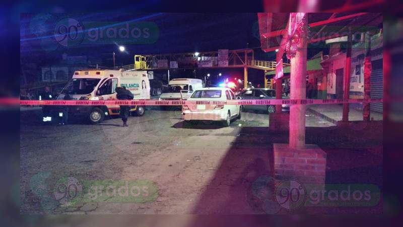 Muere taxista en Indaparapeo, Michoacán 