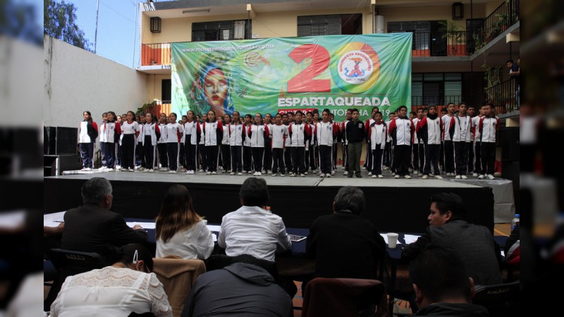 Michoacán listo para la XX Espartaqueda Cultural Nacional - Foto 1 