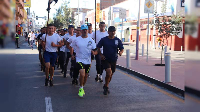 Participa IEESSPP en jornada deportiva en Zitácuaro 