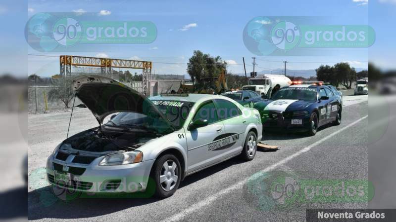 Detienen a dos con auto robado y cinco kilos de meth en Guanajuato - Foto 2 