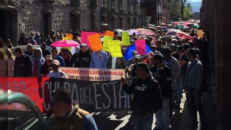 Ya inició la marcha de la CNTE ¡Tome sus precauciones! 