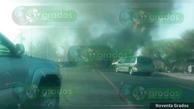 Narcobloqueos en Guanajuato por aseguramiento de combustible  - Foto 1 