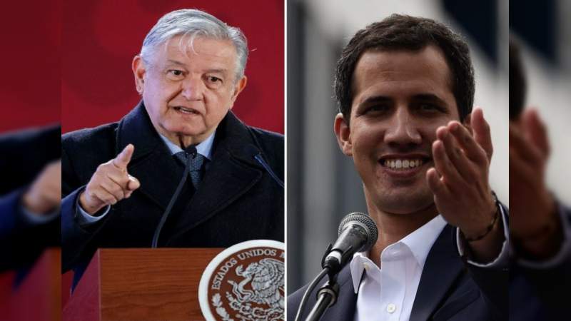 Juan Guaidó envío una carta a López Obrador para apoyarlo contra Maduro 