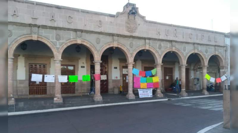 CNTE toma presidencias municipales en Michoacán 