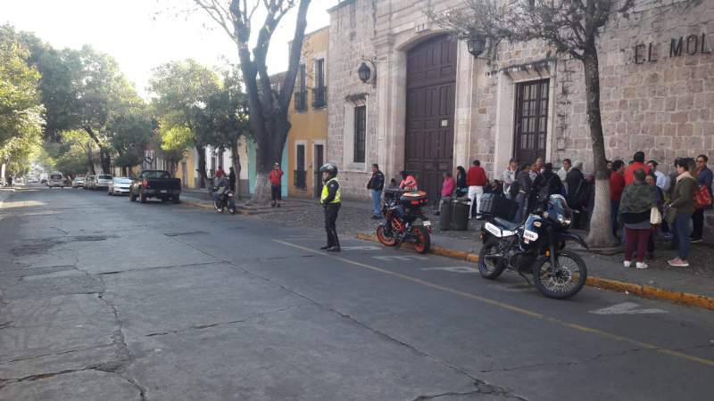 CNTE toma oficinas de Tesorería de Michoacán - Foto 2 