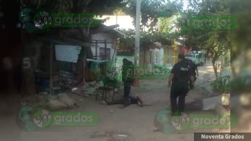 Asesinan desde moto a El Bombon, en Apatzingán, Michoacán - Foto 1 