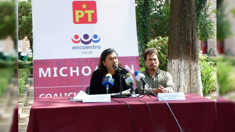Urge Sergio Pimentel a las fuerzas políticas atender cosas urgentes de Michoacán 