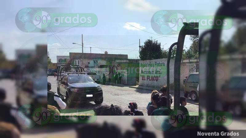 Un muerto y un herido tras ataque a balazos en taller en Irapuato, Guanajuato 