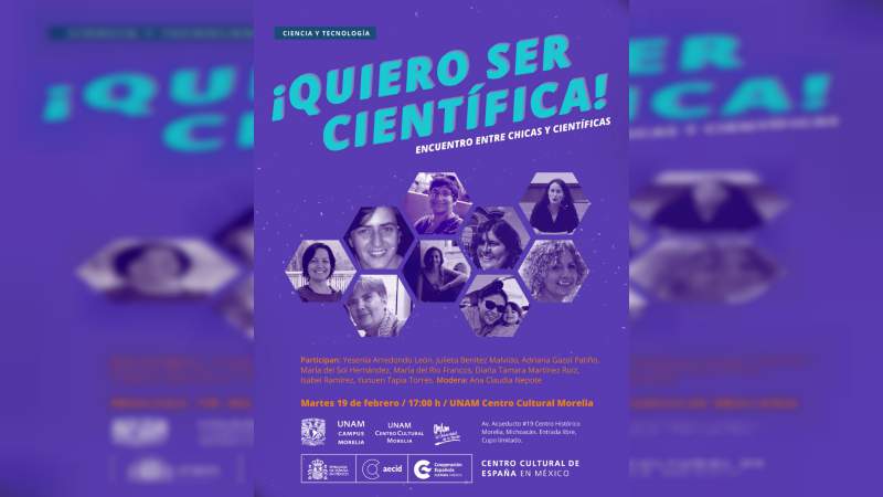 "Quiero ser Científica" Encuentro entre chicas y científicas 