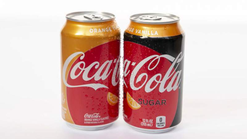Llegará la nueva Coca-Cola sabor naranja con vainilla 