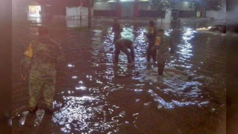 Suspenden clases en Playa del Carmen y activan Plan DN-III-E por lluvias - Foto 0 