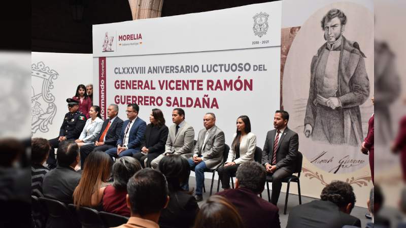 Conmemoran diputados aniversario luctuoso del General Vicente Guerrero - Foto 0 