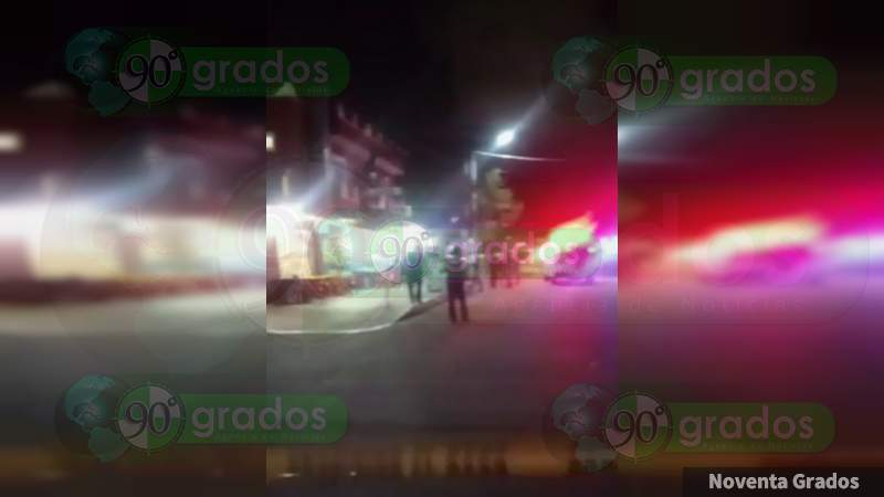 Lo asesinan a tiros en calles de Uruapan, Michoacán 