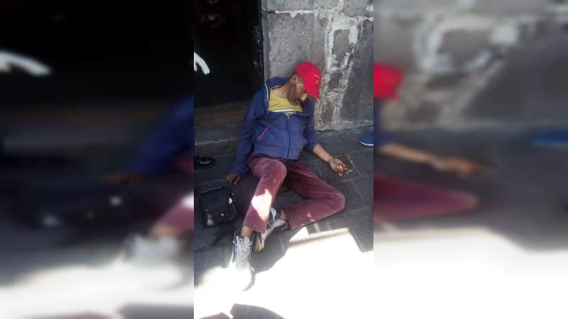 Muere hombre en el Centro Histórico de Morelia, Michoacán - Foto 2 