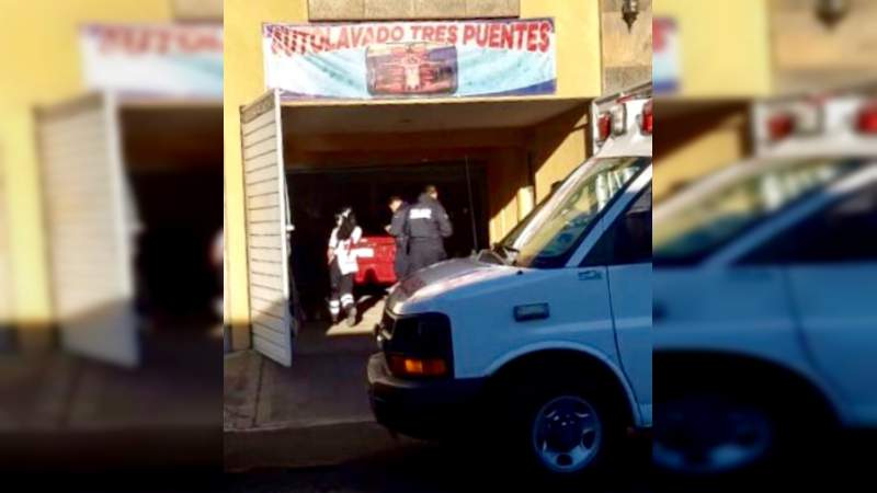 Atacan a tiros a un hombre en Morelia, resultó herido 