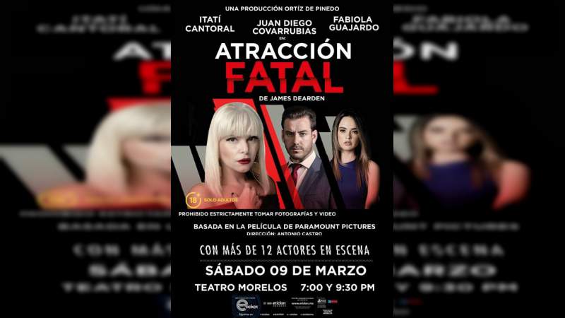 Llegará a Morelia una “Atracción Fatal” 