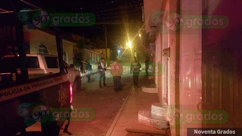 Asesinan a un hombre en la tenencia El Platanal, en Jacona 