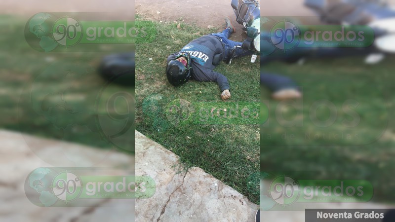 En Uruapan, Michoacán ejecutan a motociclista en Tejerías 