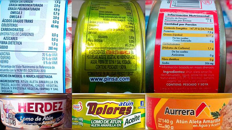 Profeco analiza marcas de atún y descubre que 18 venden soya 
