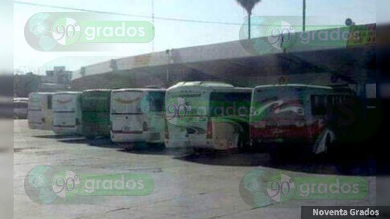 Suspenden servicios Central de Autobuses en Celaya, Guanajuato  