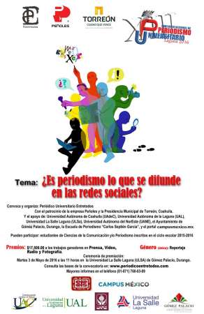 Concurso Nacional de Periodismo Universitario convoca a explorar las redes sociales - Foto 0 