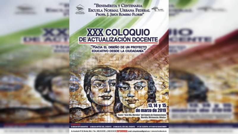 En puerta, XXX Coloquio de Actualización Docente de la ENUF 