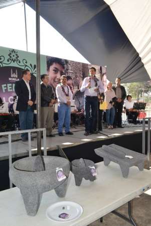 Inicia la Feria del Molcajete en San Nicolás Obispo - Foto 2 