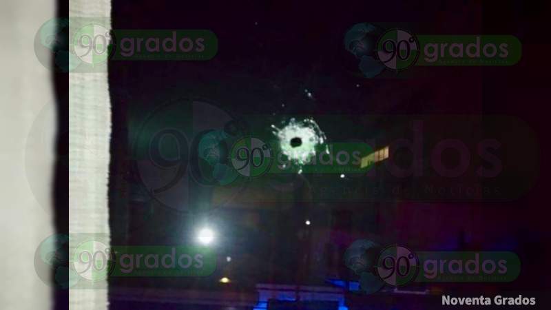 Balean dos viviendas en la Nueva Chapultepec, de Morelia, Michoacán 