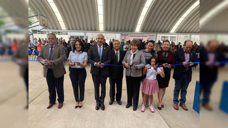 Dignifica Gobierno de Michoacán espacios de formación de docentes 