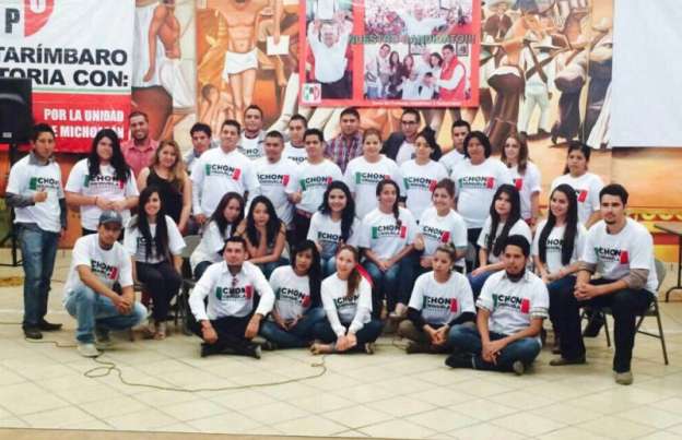 Jóvenes realizan campaña alterna en pro de Chon Orihuela 