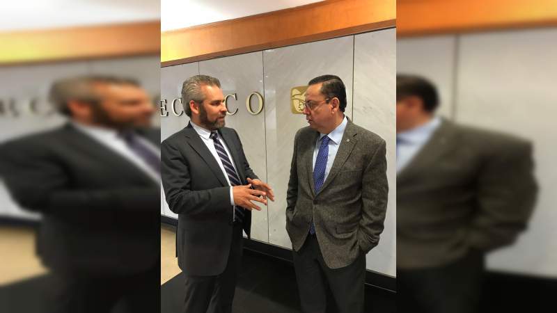 Dan seguimiento a proyectos de la 4T en salud para Michoacán 