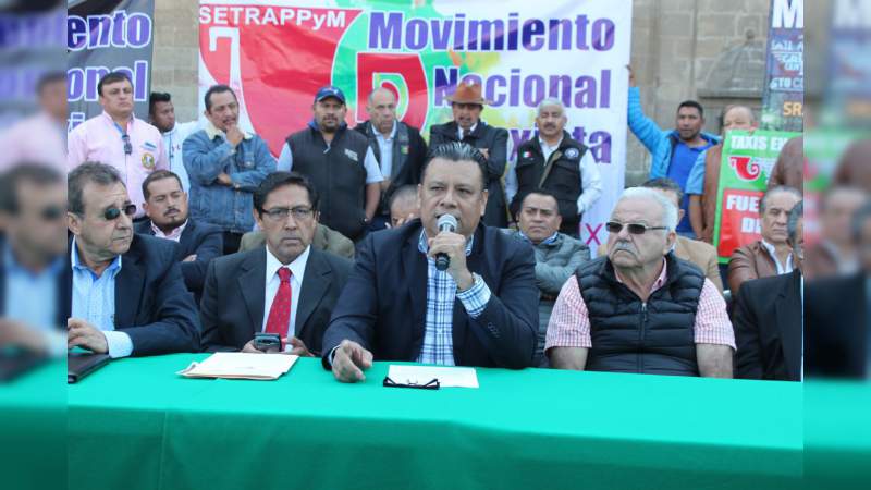Movimiento Nacional Taxista pide a López Obrador que expulse a las apps de transporte - Foto 2 