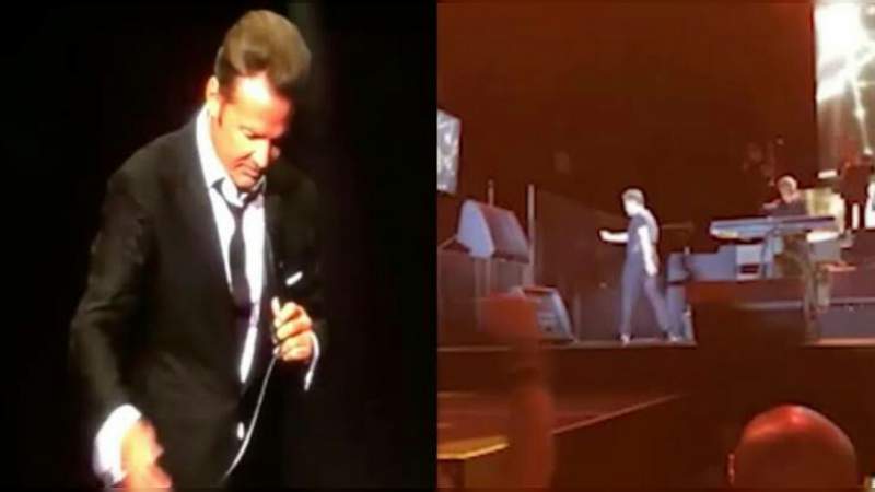 Luis Miguel golpea a un sonidista en pleno concierto 