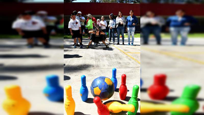 Con juegos y una jornada de concientización, conmemora DIF Michoacán el Dia Mundial del Síndrome de Down - Foto 1 