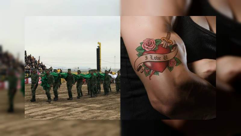 Ya podrán ingresar al Ejército personas con tatuajes 