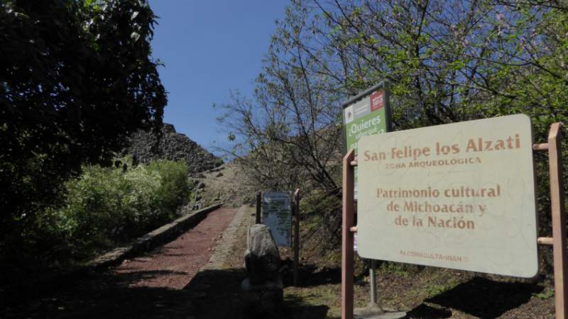 San Felipe de los Alzati, un atractivo turístico arqueológico de Michoacán - Foto 1 