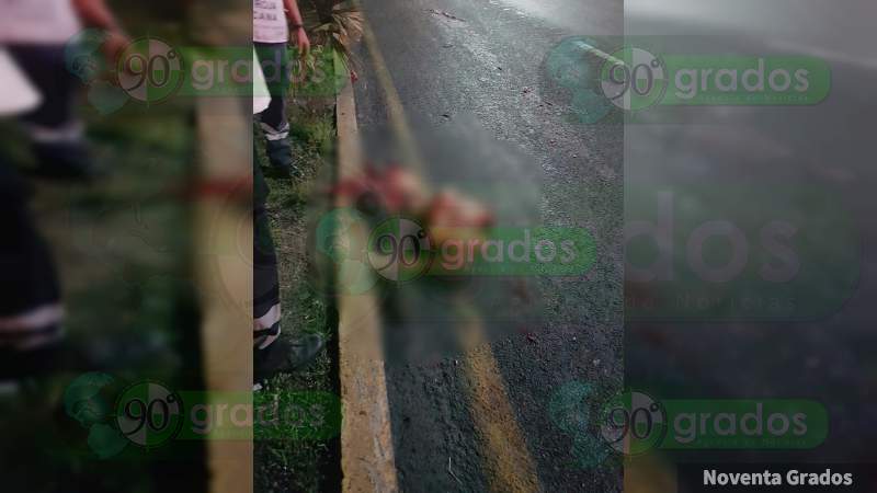 Muere atropellado sobre la Iguala - Taxco, en Guerrero  