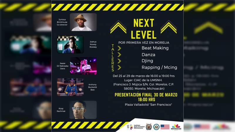 La UMSNH invitan a participar en Next Level International 