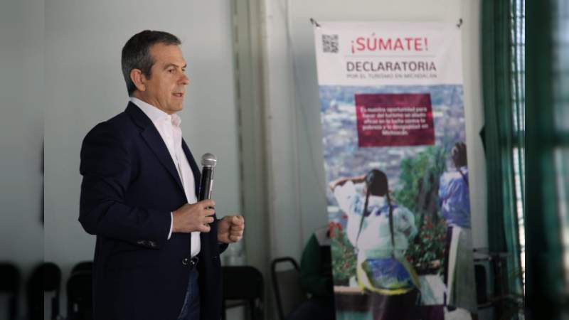 Estudiantes del Conalep conocen y se suman a la Declaratoria por el Turismo en Michoacán - Foto 0 
