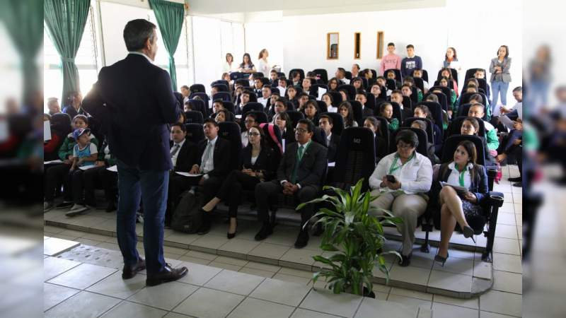 Estudiantes del Conalep conocen y se suman a la Declaratoria por el Turismo en Michoacán - Foto 1 