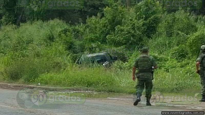 Dejan a ejecutado junto a la Acapulco - Pinotepa, en Guerrero  