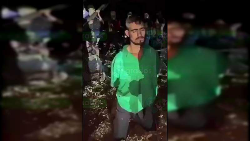 Difunden video de ejecución de tres presuntos delincuentes en Morelia a manos del CJNG - Foto 1 