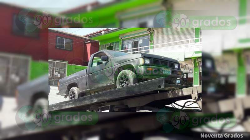 Encobijado en la caja de camioneta, hallan cuerpo en Tijuana, Baja California  