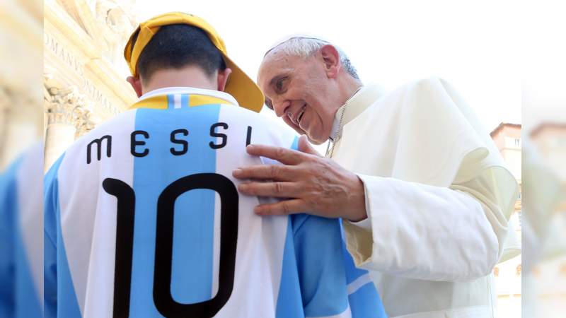 Messi no es Dios: papa Francisco 